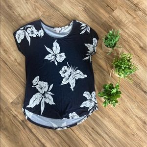 Floral print top